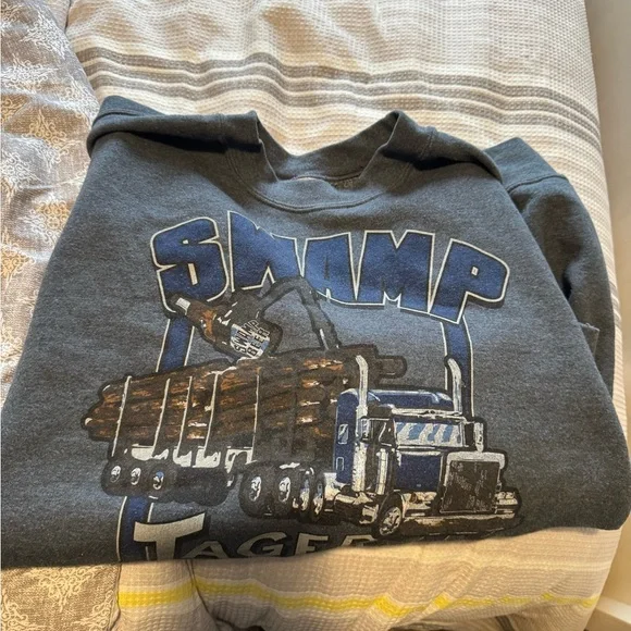 Swamp Lager Beer pullover sweatshirt - Picture 7 of 8